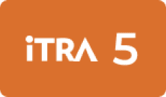 Orange rectangle with "iTRA 5" text.